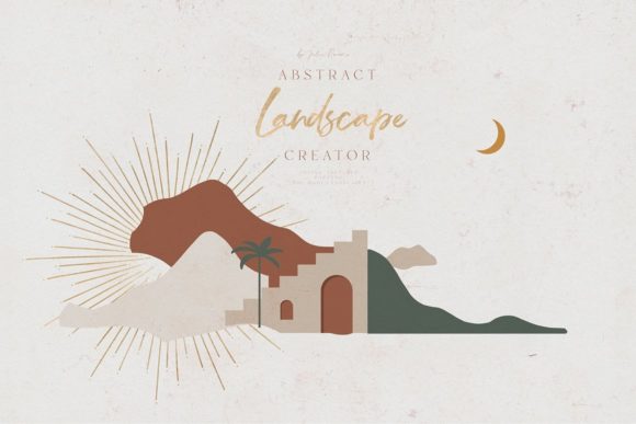 Abstract Landscape Creator: Elevate Your Visual Design