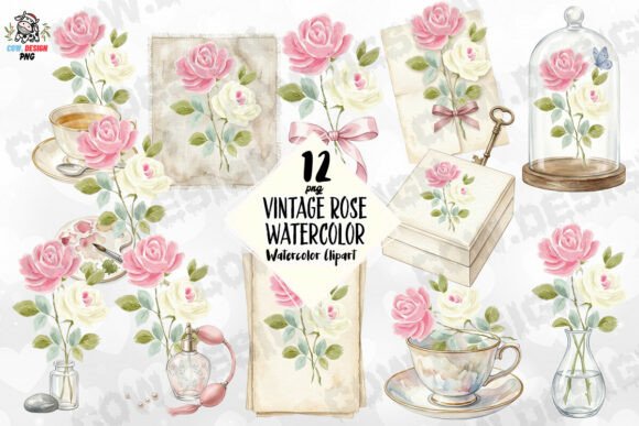 Vintage Rose Watercolor PNG: A Designer's Guide